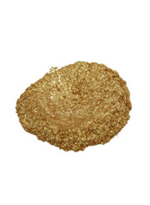  Gold Glitter Mica (Food Grade, 70-700micron)