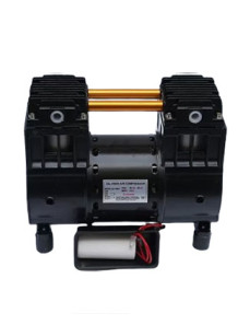  Oil-Free Pump (Black motor 980W+2plastic silencer)