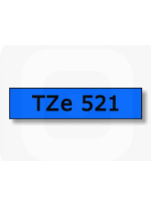 TZe-521 (9mm. x 8m. blue...