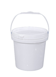  Plastic (PP) Round Barrel 3L White Handle