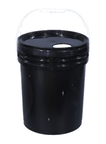  Black (B American Style) 20L Plastic (PP) Round Barrel ,Handle and Lid with Bunghole