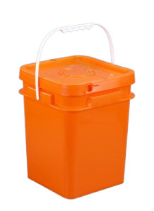 Orange 13L Plastic (PP)...