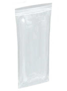  Clear plastic bag with zipper 16x26cm