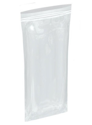 Clear Plastic Bag With Zipper 18x26cm