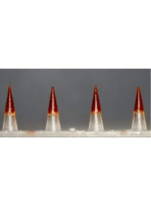  Double Layer Microneedle Mold (13.5x13.5mm, H1000μm, 10x10, S1000μm, D440μm, Conical)