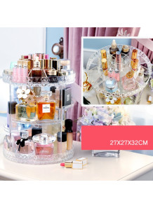  Acrylic cosmetic display shelf 27x27x32cm