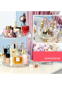  Acrylic perfume display shelf 25x25x30cm