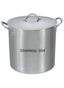  304 stainless steel tank, 30x30 cm, 1mm thick (20 liters)