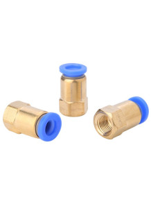  Straight air connector, 12mm pipe, internal thread 1/2 (PCF12-04)