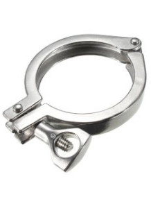  Ferrule clamp, stainless steel 304, 64mm