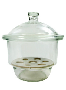  Glass dehumidifier desiccator 210mm