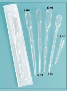  Plastic pipette, 3 ml, long tip (Sterile Pipette)