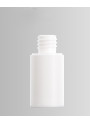  Two-layer pump bottle, white, round, white pump cap, 30ml